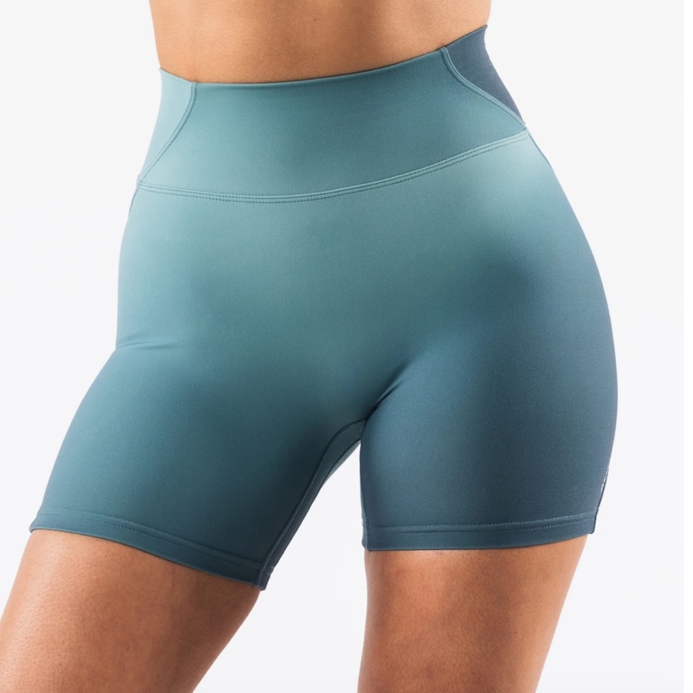 Alphalete AURA SHORT 5" LARGE Glacier Print